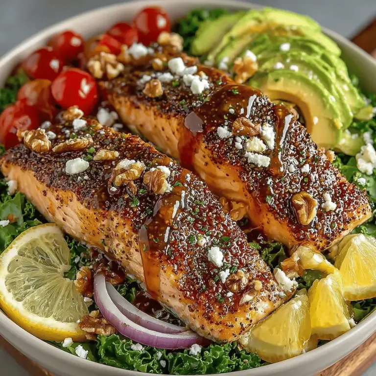 Exploring the world of healthy eating can often lead to delightful culinary discoveries, and this Honey Mustard Glazed Salmon Salad is one such gem. This dish marries the rich flavors of honey and Dijon mustard with fresh greens and succulent salmon, creating a meal that is not only a feast for the taste buds but also a vibrant addition to your meal routine. As more people become health-conscious, incorporating nutrient-dense ingredients into everyday meals is essential, and this salad checks all the boxes. In this article, we will delve into the preparation of this nutritious salad, highlighting its ingredients, cooking methods, and the health benefits it offers.