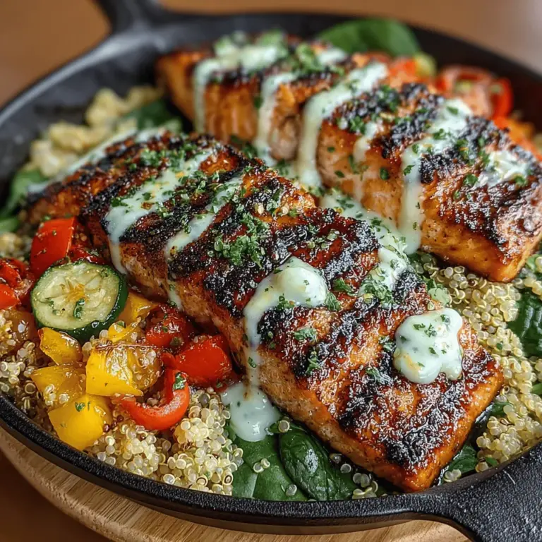 A well-crafted dressing elevates the flavors of your Grilled Lemon Garlic Salmon Bowls, enhancing every bite. The key to a delicious dressing is achieving a perfect balance between taste and texture.