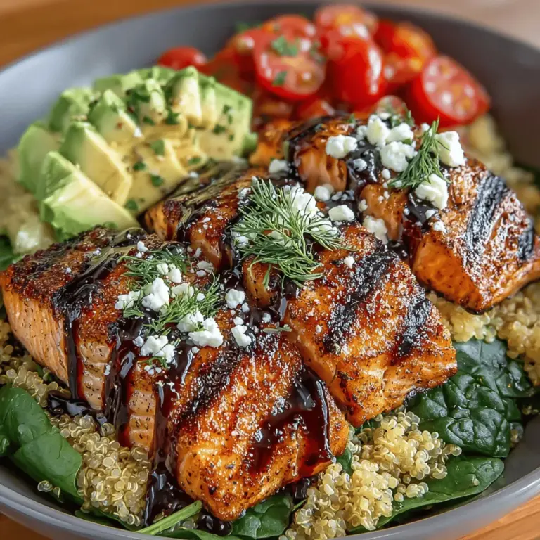 In today's fast-paced world, the need for vibrant and healthy meals has never been greater. With many individuals and families juggling busy schedules, the challenge lies in finding meals that are both nutritious and easy to prepare. Enter the Lemon Zest & Garlic Bliss Salmon Bowls—a delightful option that marries taste and health effortlessly. These bowls are not only a feast for the eyes with their vibrant colors but also a celebration of flavors and textures that will leave you feeling satisfied and energized.