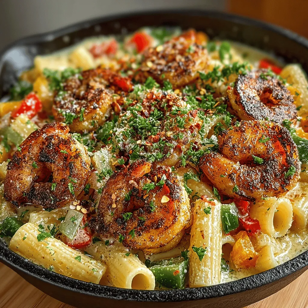 If you're looking for a dish that perfectly balances comfort and sophistication, look no further than Creamy Cajun Shrimp Penne. This delectable pasta dish is a celebration of flavors that will transport your taste buds straight to the heart of Louisiana, where the bold and vibrant essence of Cajun cuisine reigns supreme. With its rich, creamy sauce enveloping al dente penne pasta, succulent shrimp, and a medley of aromatic vegetables, it’s no wonder this recipe has become a favorite among food lovers.