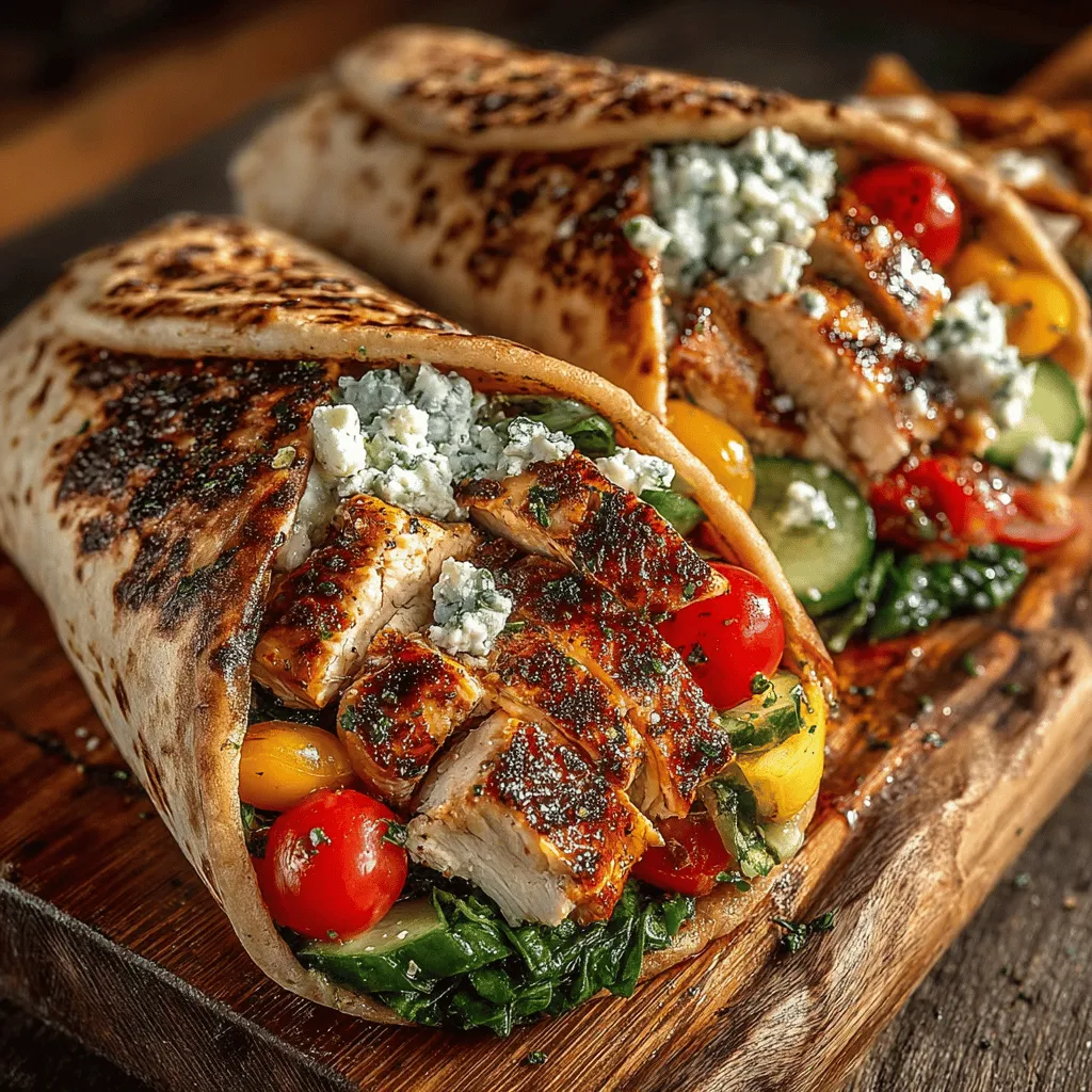 Healthy Greek Chicken Pita Wraps are a delightful and nutritious meal that combines the vibrant flavors of Greek cuisine with wholesome ingredients. This dish not only tantalizes the taste buds but also provides a balanced mix of protein, healthy fats, and essential nutrients. With an emphasis on fresh vegetables and lean meats, these wraps are a perfect choice for anyone seeking a healthy eating option without sacrificing flavor. Greek cuisine is renowned for its emphasis on fresh ingredients and heart-healthy foods, making it a popular choice for those aiming to maintain a balanced diet.