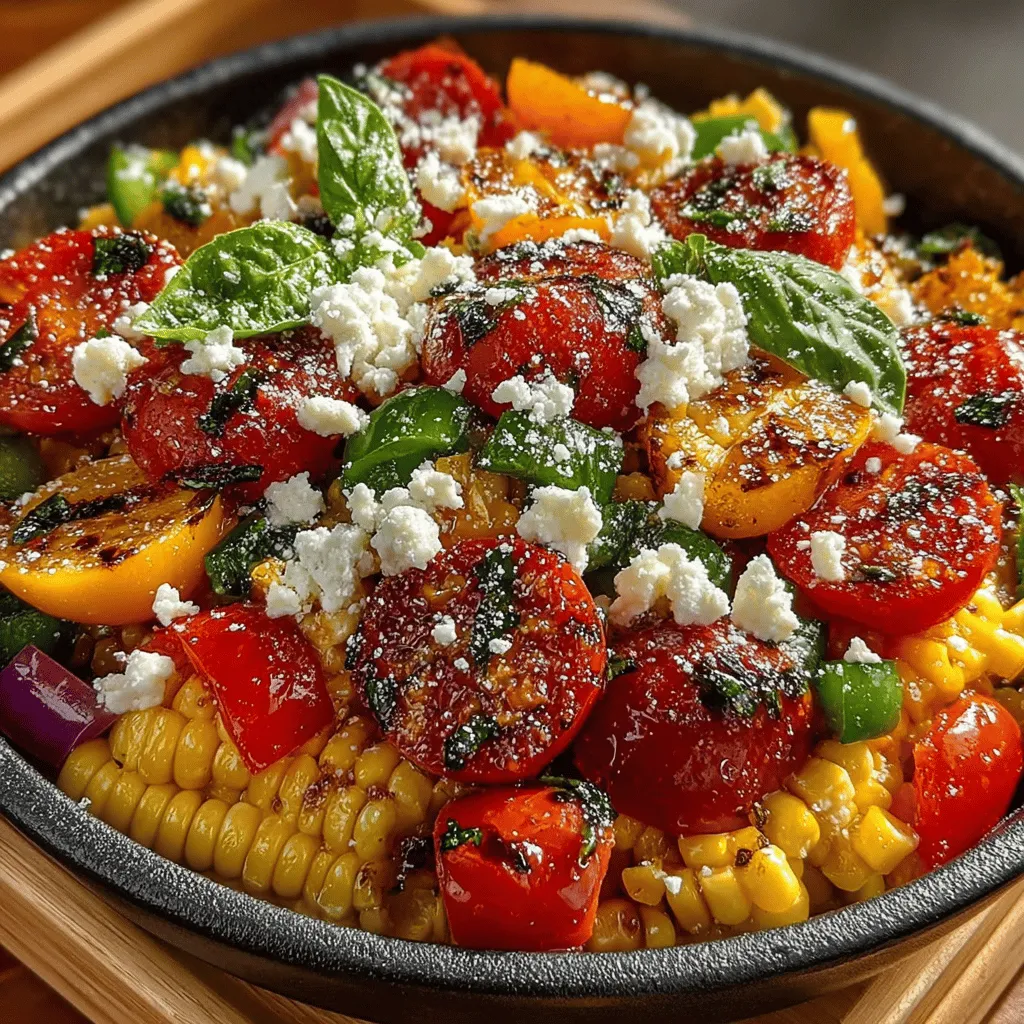 Summer is the season for vibrant colors and fresh flavors, and the Sun-Kissed Tomato & Corn Delight perfectly encapsulates this essence. This dish showcases the beauty of seasonal ingredients, combining juicy heirloom tomatoes with sweet corn to create a delightful medley that is as pleasing to the eye as it is to the palate. Whether you're hosting a summer gathering, planning a picnic, or looking for a light lunch option, this recipe is sure to impress your guests and satisfy your taste buds.