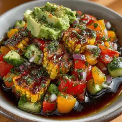 As the temperatures rise, nothing beats a refreshing summer salad that captures the vibrant flavors of the season. The Summer Bliss Tomato & Corn Salad is a delightful dish that brings together juicy tomatoes, sweet corn, and fresh herbs, making it an ideal choice for barbecues, picnics, or simply as a light meal. This salad not only bursts with color but also provides numerous health benefits, thanks to its nutrient-dense ingredients. Packed with vitamins, fiber, and antioxidants, this dish is a celebration of summer's bounty, sure to please both your palate and your body.