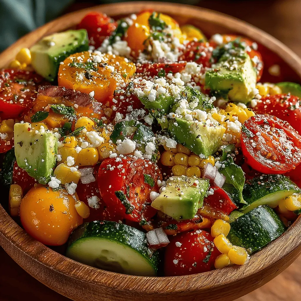 Fresh, vibrant, and bursting with flavor, a summer tomato and corn salad is the perfect dish to celebrate the bounty of the season. This recipe highlights the natural sweetness of heirloom tomatoes and fresh corn, complemented by a medley of crunchy vegetables and aromatic herbs. Ideal for picnics, barbecues, or as a refreshing side dish, this salad is not only easy to prepare but also offers a delightful balance of textures and flavors. In this article, we will explore the components of this delicious salad, the health benefits of its ingredients, and the step-by-step process to create a dish that embodies the essence of summer.