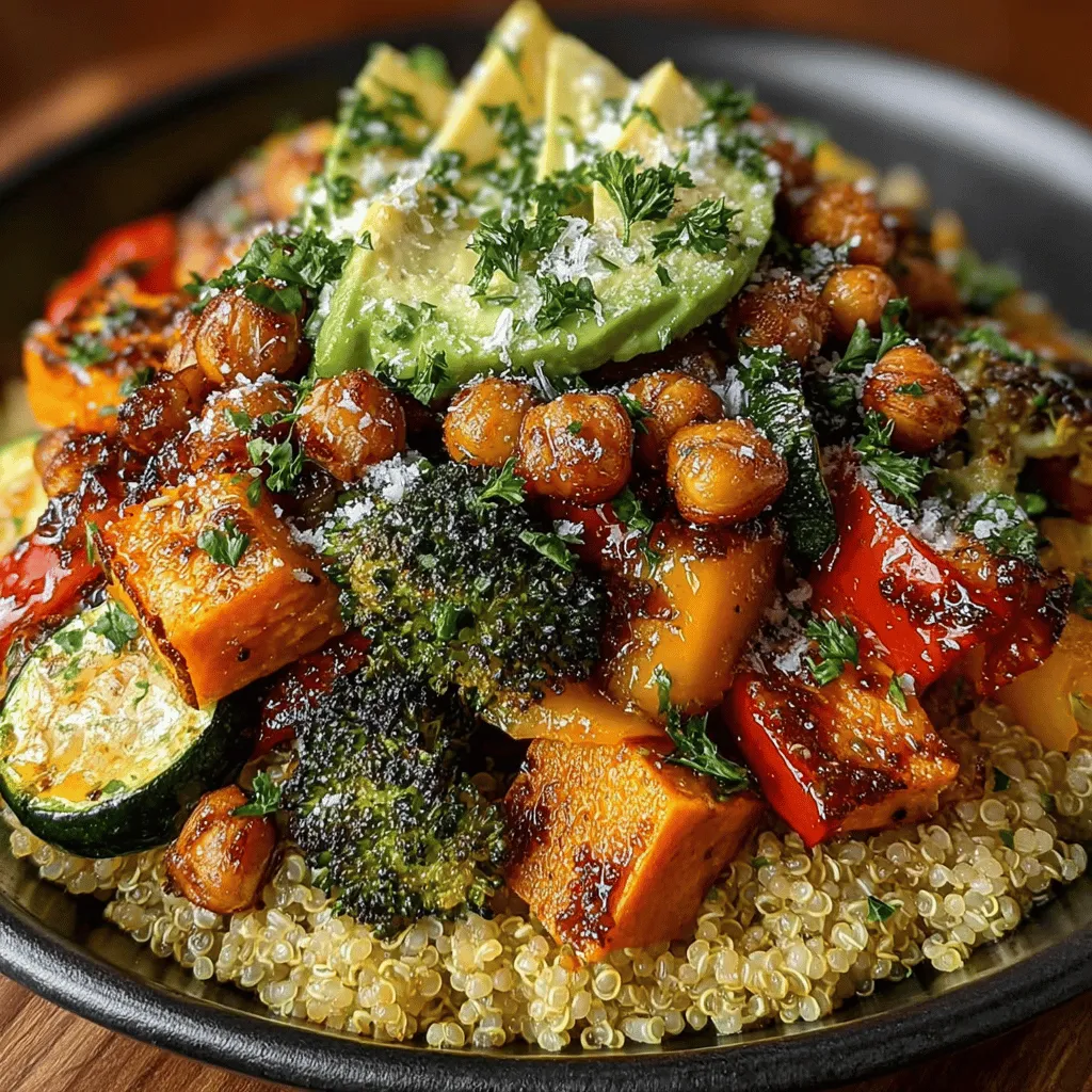 Power bowls have surged in popularity as a convenient and nutritious meal option, appealing to health-conscious eaters everywhere. Among these vibrant dishes, the Quinoa and Roasted Veggie Power Bowl stands out as a delightful combination of flavors and textures. This recipe not only packs a punch in terms of taste but also offers a wealth of nutrients, making it an excellent choice for meal prep or a quick weeknight dinner. Whether you're following a plant-based diet, looking to boost your protein intake, or simply seeking a colorful, wholesome meal, this power bowl is highly adaptable to various dietary preferences.