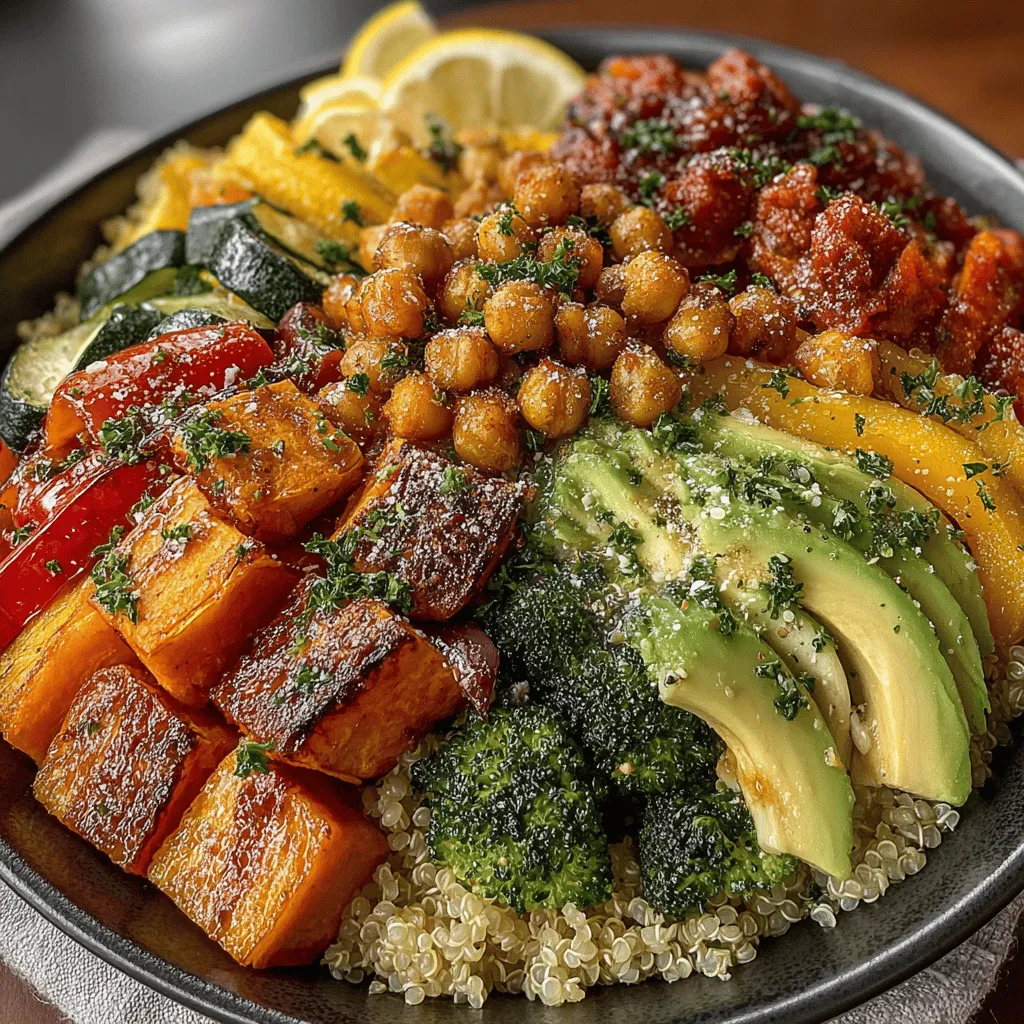 Power bowls have surged in popularity as a convenient and nutritious meal option, appealing to health-conscious eaters everywhere. Among these vibrant dishes, the Quinoa and Roasted Veggie Power Bowl stands out as a delightful combination of flavors and textures. This recipe not only packs a punch in terms of taste but also offers a wealth of nutrients, making it an excellent choice for meal prep or a quick weeknight dinner. Whether you're following a plant-based diet, looking to boost your protein intake, or simply seeking a colorful, wholesome meal, this power bowl is highly adaptable to various dietary preferences.