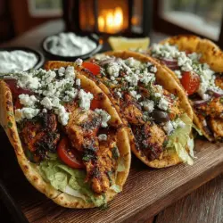Discover the vibrant flavors of the Mediterranean with our Healthy Greek Chicken Pita Wraps. This delightful dish combines marinated chicken, crisp vegetables, and creamy tzatziki sauce, all wrapped in a warm whole wheat pita. Not only is this recipe packed with nutrients and wholesome ingredients, but it also offers a burst of flavor that transports you straight to the sun-kissed shores of Greece. Whether you’re looking for a quick lunch, a light dinner, or a satisfying meal on the go, these wraps are perfect for any occasion. In this article, we will delve into each component of the dish, from the marinade to the assembly, ensuring you can recreate this culinary delight at home.