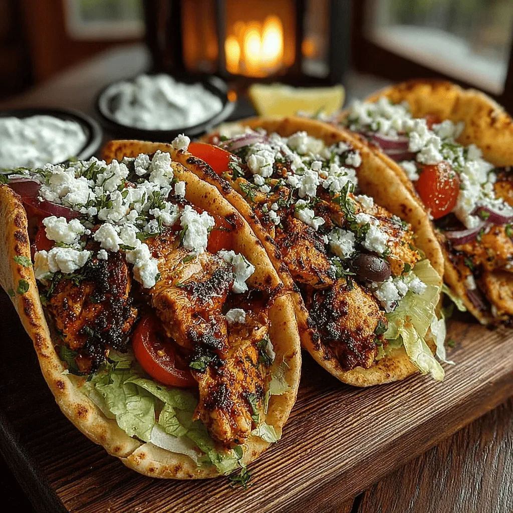 Discover the vibrant flavors of the Mediterranean with our Healthy Greek Chicken Pita Wraps. This delightful dish combines marinated chicken, crisp vegetables, and creamy tzatziki sauce, all wrapped in a warm whole wheat pita. Not only is this recipe packed with nutrients and wholesome ingredients, but it also offers a burst of flavor that transports you straight to the sun-kissed shores of Greece. Whether you’re looking for a quick lunch, a light dinner, or a satisfying meal on the go, these wraps are perfect for any occasion. In this article, we will delve into each component of the dish, from the marinade to the assembly, ensuring you can recreate this culinary delight at home.