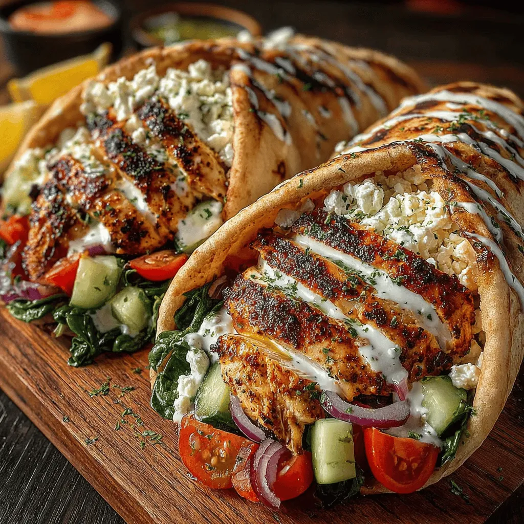 Exploring the vibrant flavors of Mediterranean cuisine is a delightful journey that can be enjoyed in the comfort of your own kitchen. One such dish that perfectly encapsulates the essence of Greece is the Greek Chicken Pita Wrap Delight. This wholesome meal is not only simple to prepare but also packed with flavor, nutrients, and a satisfying combination of textures. In this article, we’ll delve into the recipe details, the health benefits of the ingredients, and tips for creating a delicious wrap that will impress your family and friends.