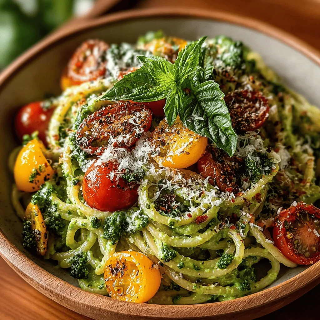 Creamy avocado pasta is quickly becoming a go-to meal for health-conscious individuals and food enthusiasts alike. This dish boasts a rich and creamy texture that comes from ripe avocados, making it an excellent alternative to traditional cream-based sauces. With vibrant flavors from fresh basil and a hint of garlic, this pasta is not just delicious; it's also packed with nutrients. Avocados are loaded with healthy fats, fiber, and essential vitamins, while basil adds a fresh aromatic touch. Whether you're preparing a quick weeknight dinner or impressing friends at a gathering, this creamy avocado pasta is sure to delight and nourish.