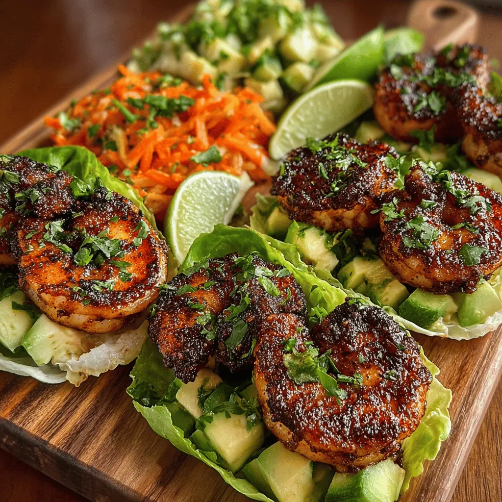 Zesty Garlic Lime Shrimp Lettuce Wraps are a delightful dish that brings together the freshness of shrimp and vibrant flavors of lime and garlic. This recipe is not only appetizing but also packed with health benefits, making it a perfect choice for summer gatherings, light meals, or as a healthy snack option. Shrimp are an excellent source of protein, low in calories, and rich in essential nutrients, while fresh vegetables add a satisfying crunch and additional vitamins to your plate. Whether you are hosting a barbecue or simply looking for a quick and nutritious meal, these lettuce wraps are sure to impress.