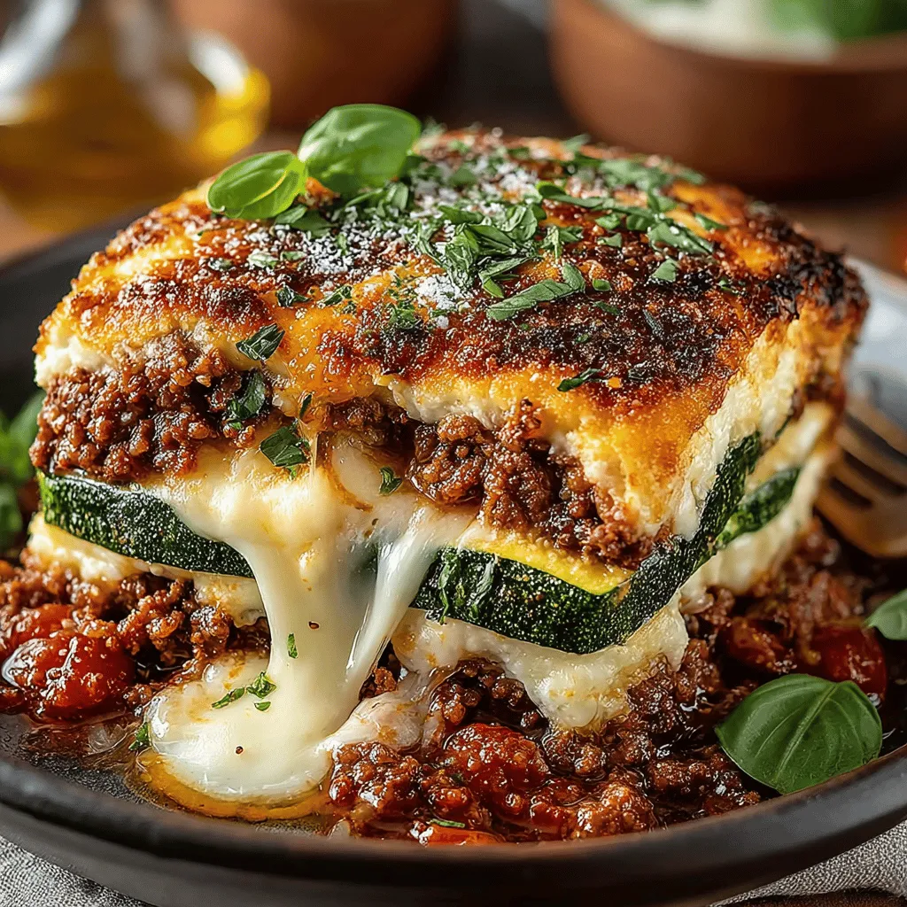 In the world of culinary delights, few dishes are as beloved as lasagna. However, traditional recipes can often be laden with carbohydrates, making them less suitable for low-carb diets. Enter the Zesty Low-Carb Zucchini Lasagna Bake—a fresh and vibrant alternative that retains the comforting essence of the original while embracing healthier ingredients. This article will guide you through the process of creating this delectable dish, perfect for anyone looking to enjoy a guilt-free meal that doesn’t compromise on flavor.