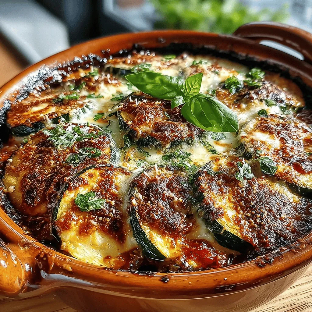 Zucchini Delight Lasagna Bake is an innovative and nutritious reinterpretation of the beloved classic lasagna. This dish takes advantage of zucchini as a low-carb substitute for traditional pasta, offering a lighter alternative without sacrificing flavor or satisfaction. Packed with protein and rich in flavors, this lasagna bake is ideal for families, health-conscious individuals, and anyone looking to enjoy a delicious meal that aligns with their dietary goals.